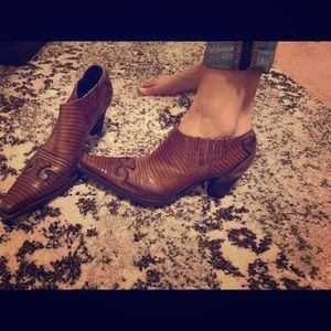 Size 8 Leather Western Boot